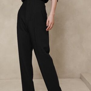 NWT Banana Republic | Black Ultra High Rise Tapered Pants